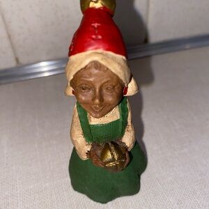 Vintage Tom‎ Clark 1986  I Jingle Lady Christmas Figurine Decoration
